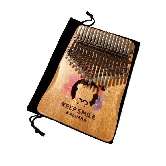 17 Keys Kalimba Thumb Piano Portable Mahogany Finger Piano Mini Mbira Keyboard - Picture 3 of 5